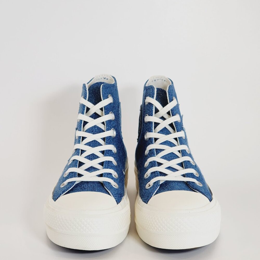 Converse CTAS Lift Hi Denim Navy/Egret Women's Platform Sneakers A12045C NWT - Picture 6 of 6